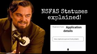 NSFAS Statuses explained [upl. by Drake]