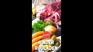 Rinderrouladen  bestes Rezept von meiner Oma [upl. by Naimaj]