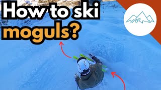 How to ski moguls  How to ski bumps  How to control my speed in the bumps  Mogul skiing [upl. by Denna]