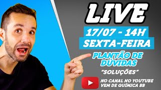 LIVE  Plantão de Dúvidas  SOLUÇÕES Semana 9 e 10 [upl. by Ranique]