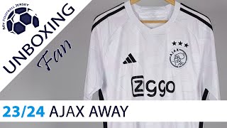 Ajax FC Away Jersey 2324 JJSport Fan Version Unboxing Review [upl. by Llorrad]