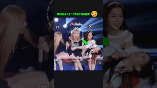 Jennie Was Singing When She Suddenly Fell Asleep 🤣 jisoo lisa blackpink jennie funny cute [upl. by Malory]