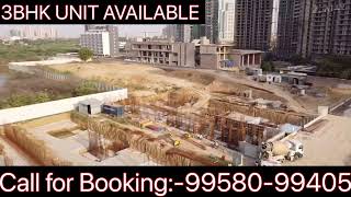 MRG CROWN106  Construction Update 3BHK Unit Available Call9958099405 [upl. by Eadrahc]