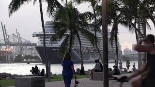 Mein Schiff 1 Cruise Ship  Departing Miami Florida  Last Day in October 2024 [upl. by Seldon66]