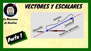 Escalares y Vectores  Parte 1 [upl. by Ellissa]