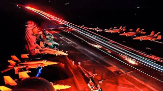 US Navys Genius Method for Aircraft Carrier Landings at Night [upl. by Ulick]