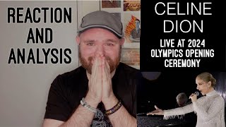 Celine Dion  Hymne A LAmour 2024 Olympics Opening Ceremony VOCAL COACH REACTION AND ANALYSIS [upl. by Edwin259]