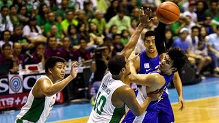 Dangerous Foul on Kiefer Ravena by La Salle [upl. by Valry]