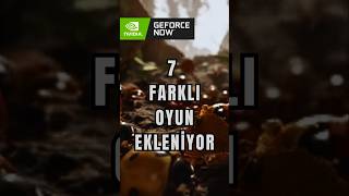 Nvidia Geforce Now Kütüphanesine farklı oyun ekleniyor reklamdeğil [upl. by Aihsekin896]