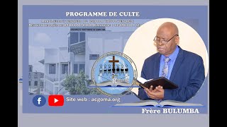 2024 11 10 Dimanche La promesse de Lenlèvement de lEglise Frère BULUMBA Ass Chrét de Goma [upl. by Lull]