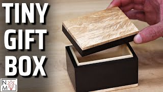 Super FAST Woodworking Gift Idea  Tiny Wooden Box Project [upl. by Irrab]