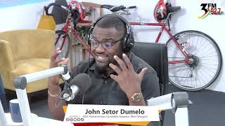 Oneonone with John Setor Dumelo NDC Parliamentary Candidate AyawasoWest Wuogon 3fmsunrise [upl. by Philina]