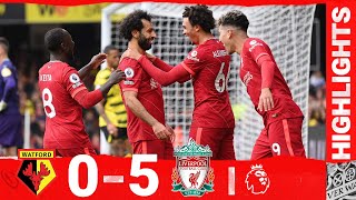 Highlights Watford 05 Liverpool  Mane Salah amp a Firmino hattrick for sensational Reds [upl. by Gernhard79]