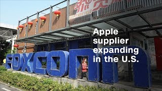 Trump announces Foxconn factory in Wisconsin [upl. by Ydospahr804]