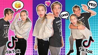 Recreating VIRAL Couples TikToks With My CRUSH Challenge ❤️🔥 Walker Bryant [upl. by Nayhr]