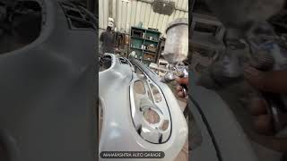 Spraying PS grey on Celerio new bumper [upl. by Anileuqcaj]