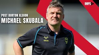 Michael Skubala post Burton Albion [upl. by Akitahs]