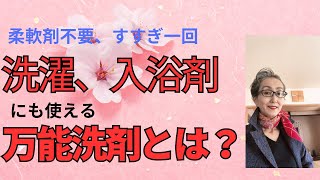 洗濯、入浴剤、歯磨き、洗車にも使える万能洗剤をご紹介します。 [upl. by Yojal]