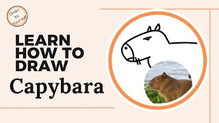 Capybara  How to draw [upl. by Charyl]