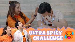 Extreme Spicy Challenge  I Made him CRYYY😭  Niti Taylor with AnadkatRaj [upl. by Riffle272]