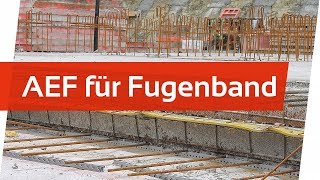 AEF für Fugenband  Einfaches Etappenschalen mit Fugenband [upl. by Nolana]