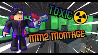 MM2 SHERIFF MONTAGE Toxic  Roblox Murder Mystery 2 [upl. by Nahttam]