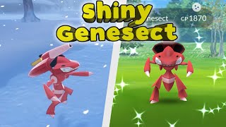 Shiny Genesect 649 in Pokemon Go  Showing it off in Sword and Shield [upl. by Hgielyk782]