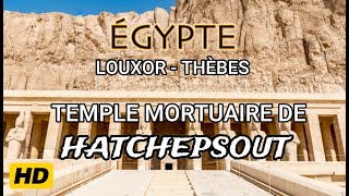 HD TEMPLE HATCHEPSOUT LOUXOR EGYPT egypt luxor HATCHEPSOUT egyptianlife [upl. by Barlow]