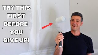 Are You Truly Hopeless at Taping Drywallthis might help [upl. by Ehcor404]