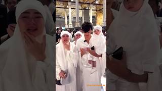 Makkah sad moment 😥tranding islmaic hajjyoutubeshortsviralshorts makkahmadinahjahanhaiduaonka [upl. by Evadne233]