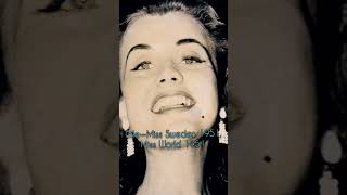 Kiki Hakansson first miss world in 1951facts [upl. by Araes]