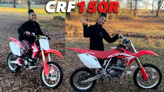 Teaching My Sister How To Ride A DIRTBIKE GONE WRONG [upl. by Merth]