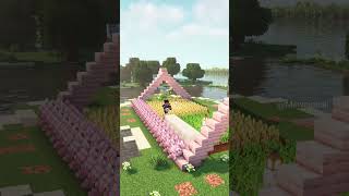 INVERNADERO DE CEREZO 🌸 minecraft shorts [upl. by Roee861]