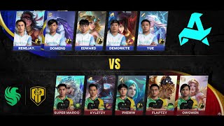 AURORA VS APBREN GAME 5  SEMI FINALS LOWER BRACKET MPL PH S14 PLAYOFFS [upl. by Eeslek]