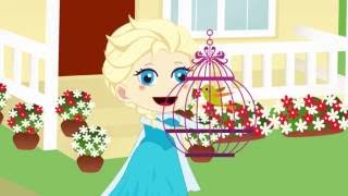 Frozen Elsa Finds Bird Spiderman Prank New Episode [upl. by Crystie]