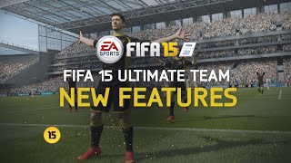 FIFA 15 Ultimate Team  New Features [upl. by Felske692]