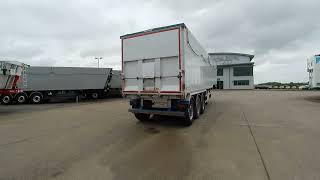 SN18110 Fruehauf Bulk Plank Sided Tipping Trailer For Sale [upl. by Casaleggio]