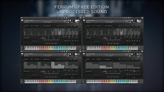 FERRUM MODERN TRAILER PERCUSSION  FREE EDITION  UNPROCESSED SOUND [upl. by Leicester719]