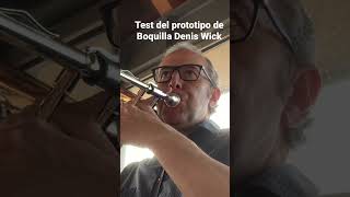 Test boquilla Denis Wick basstrombone trombone deniswick [upl. by Ogram]