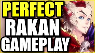 LITERALLY THE MOST PERFECT RAKAN GAMEPLAY OF ALL TIME  League of Legends [upl. by Kelleher687]