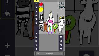 Kinnie teiney tiny kanies go to the elavator run zebra unicorn snake dog goat ran away from home she [upl. by Peters]