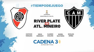 🔴 EN VIVO  RIVER PLATE vs ATL MINEIRO  Copa Libertadores  Semis  Vuelta  Cadena 3 Argentina [upl. by Ezzo]