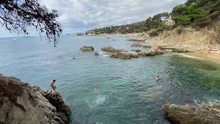 Cala Roca del Paller • Cami de Ronda • Sant Antoni de Calonge • Costa Brava • Agost 2023 • Spain [upl. by Star356]