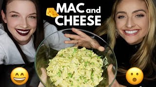 HOMEMADE MAC AND CHEESE MUKBANG How to be Confident [upl. by Ydospahr]