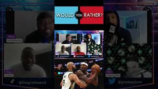 Beal Vs White Is there a gap on either side of the ball 🤔 Pick one nba wouldyourather reaction [upl. by Aerdnahs]