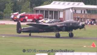 RAF Battle of Britain Memorial Flight display at Farnborough Airshow 2012 1080 HD [upl. by Etiuqram]