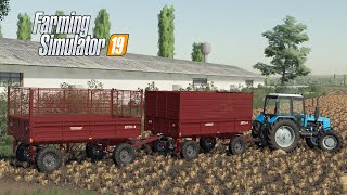 FS19 Полевой вестник 13 Безмятежность уборки соломы [upl. by Ailisab]