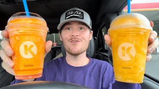 Circle K Fanta Mango Froster and Jarritos Mandarin Froster Review [upl. by Safko]