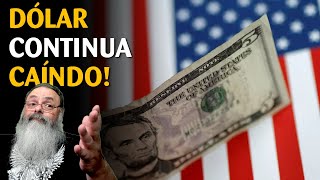 Dólar cai mais Bolsa sobe mais Bolsonaro se beneficia [upl. by Eikcaj71]