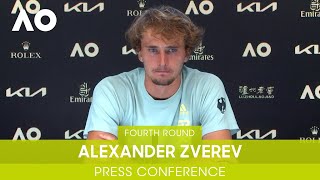 Alexander Zverev Press Conference 4R  Australian Open 2022 [upl. by Lek]